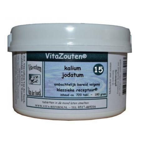 Kalium jodatum VitaZout nr. 15