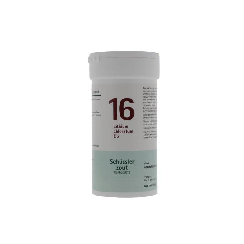 Lithium chloratum 16 D6 Schussler
