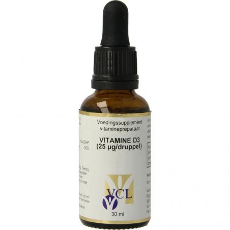 Vitamine D3 25mcg druppels