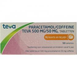Paracetamol coffeine 500/50