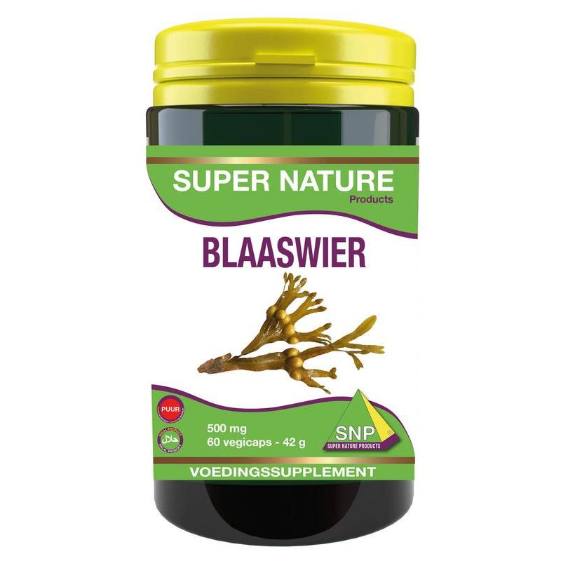 Blaaswier 500mg puur en 250mcg jodium