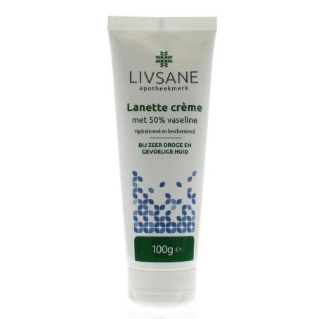 Lanettecreme met 50% vaseline in tube
