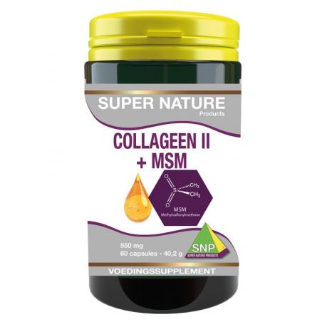 Collageen II + MSM