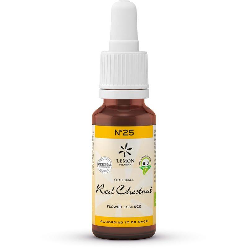 Bach bloesemremedies red chestnut bio