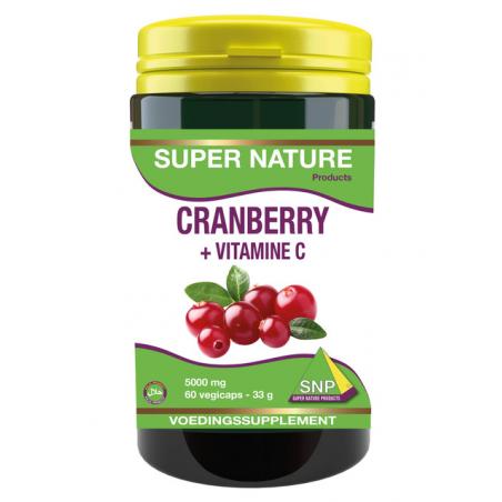 Cranberry vitamine C 5000mg
