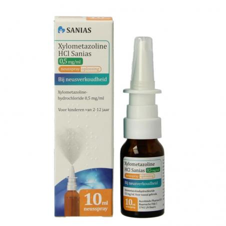 Xylometazoline HCI 0.50mg spray