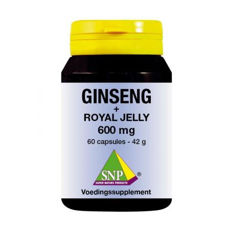 Ginseng + royal jelly 600 mg