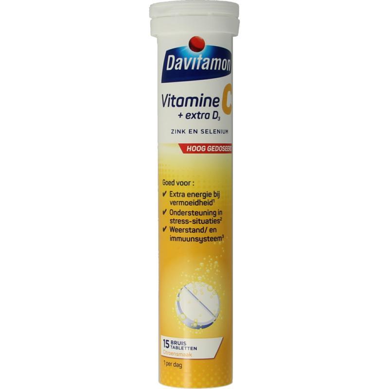 Vitamine C & D3 bruistabletten