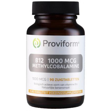 Vitamine B12 1000mcg methylcobalamine