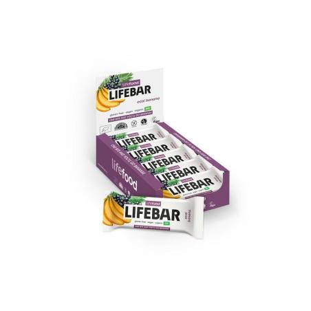 Lifebar acai banana bio raw