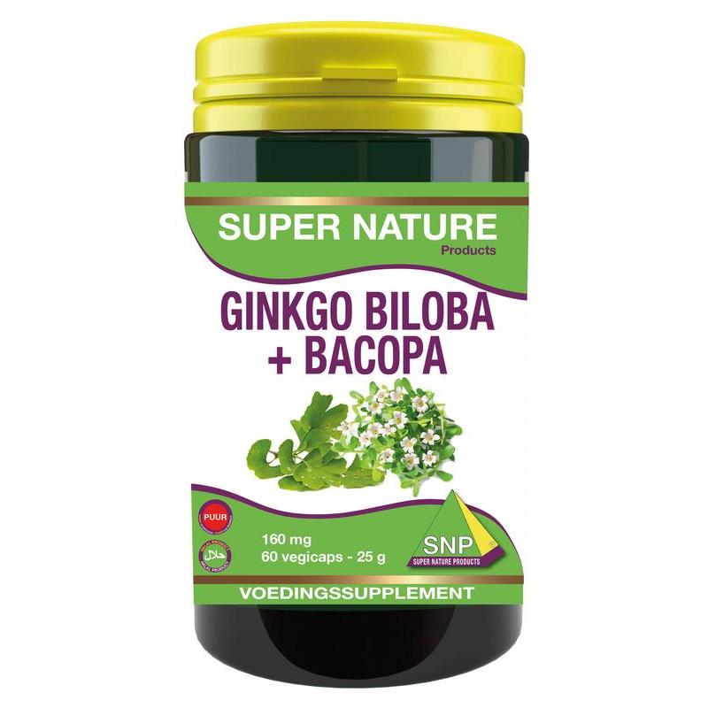 Ginkgo biloba met bacopa