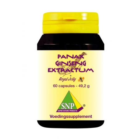 Panax ginseng extra & royal jelly