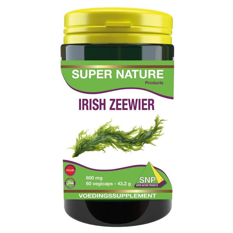Irish zeewier 600 mg puur 900mcg jodium