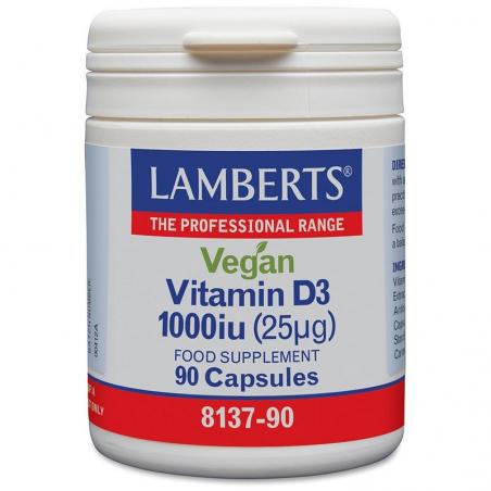 Vitamine D3 1000IE 25mcg vegan
