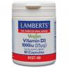 Vitamine D3 1000IE 25mcg vegan