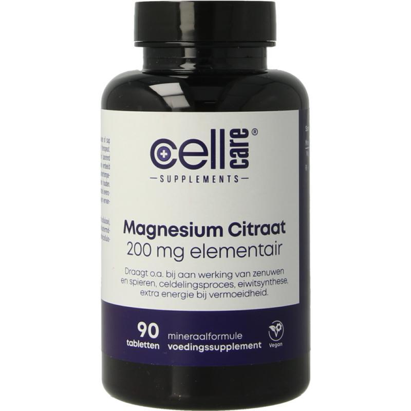 Magnesium 200mg elementair