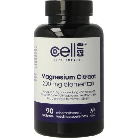 Magnesium 200mg elementair