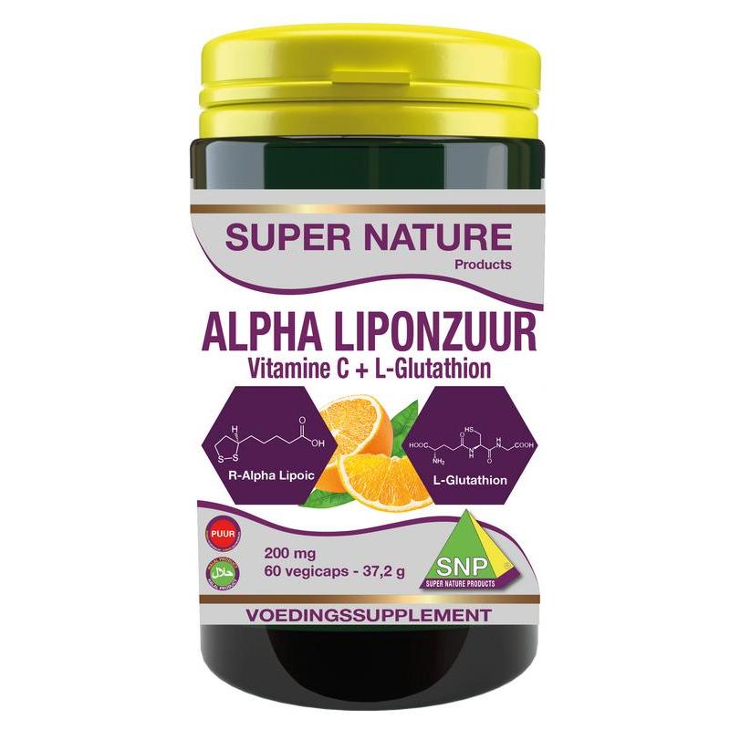 Alpha liponzuur 200 mg puur