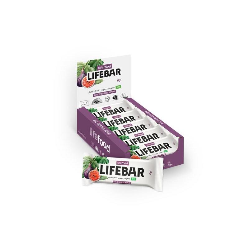 Lifebar energiereep vijg raw en bio