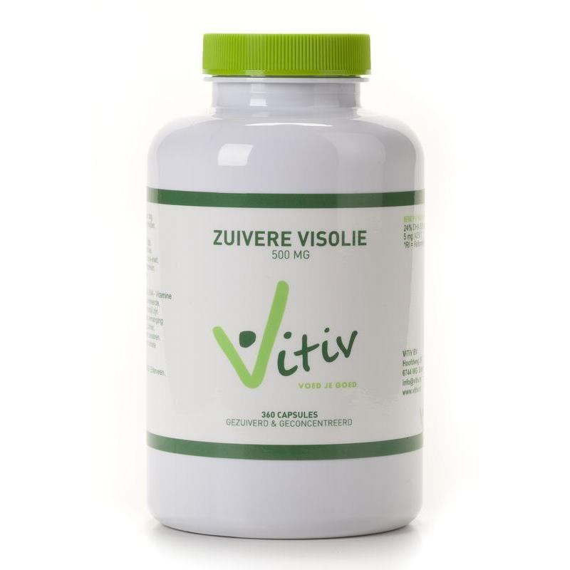 Zuivere visolie 500mg