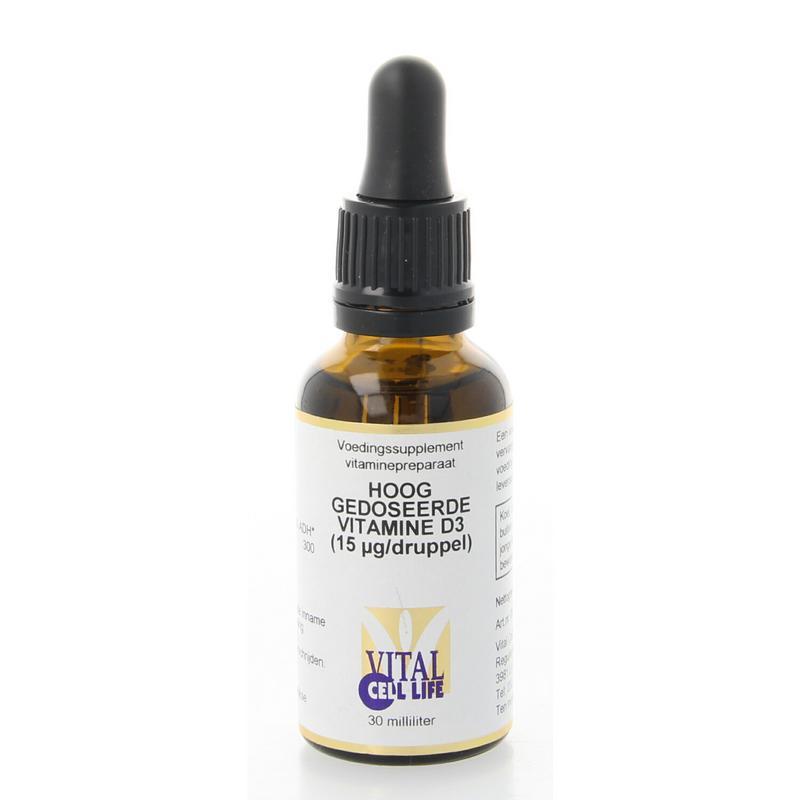 Vitamine D3 15mcg druppels