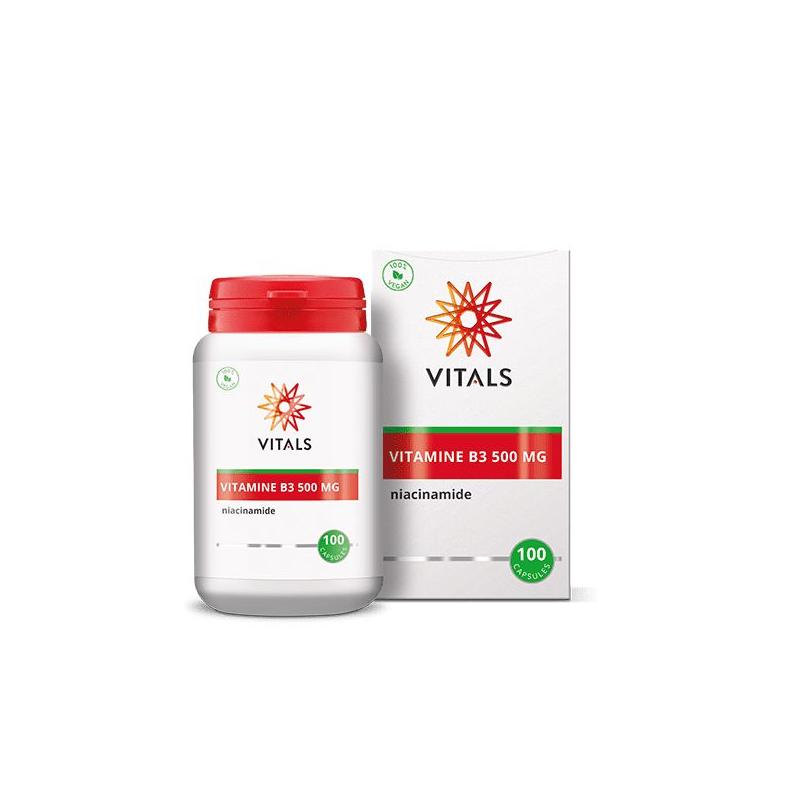 Vitamine B3 niacinamide 500mg