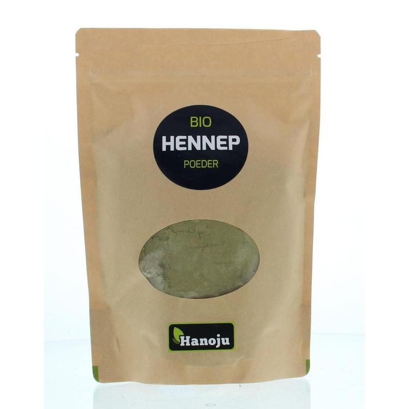 Bio hennep poeder paper bag