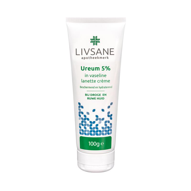 Ureum 5% in vaselinelanettecreme in tube