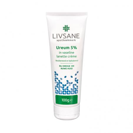 Ureum 5% in vaselinelanettecreme in tube