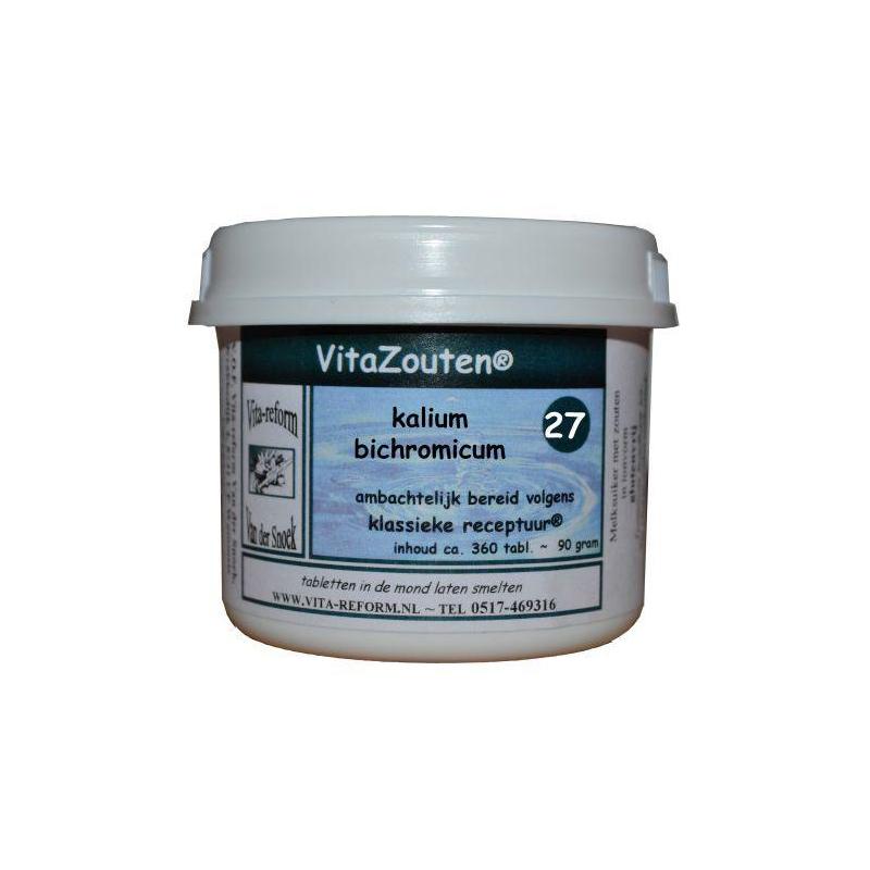Kalium bichromicum VitaZout nr. 27 Kalium bichromicum VitaZout nr. 27