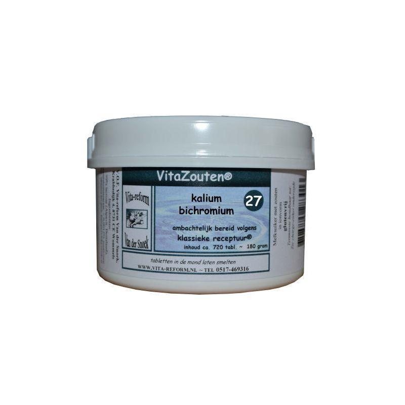 Kalium bichromicum VitaZout nr. 27 Kalium bichromicum VitaZout nr. 27