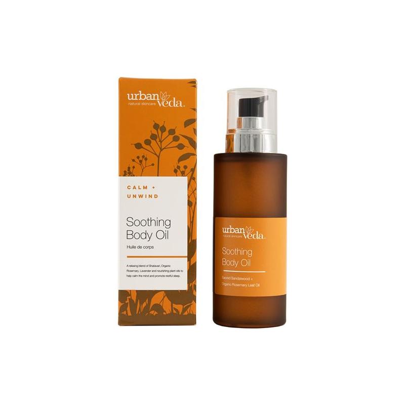 Soothing body oil