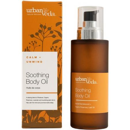 Soothing body oil