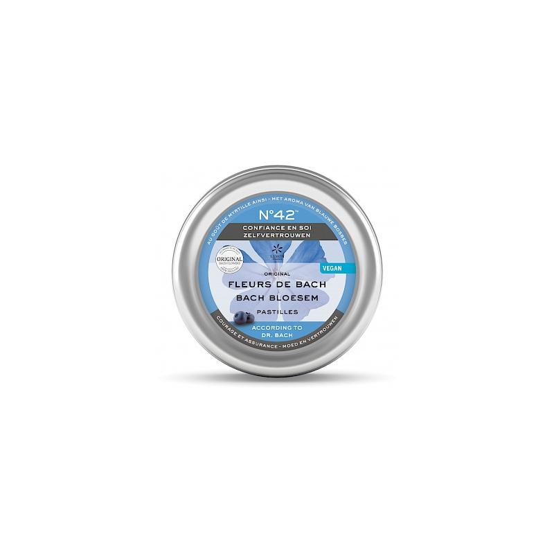 Bach bloesems pastilles nr. 42 zelfvertrouwen