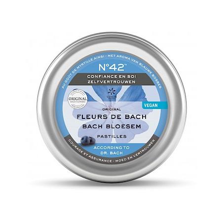 Bach bloesems pastilles nr. 42 zelfvertrouwen