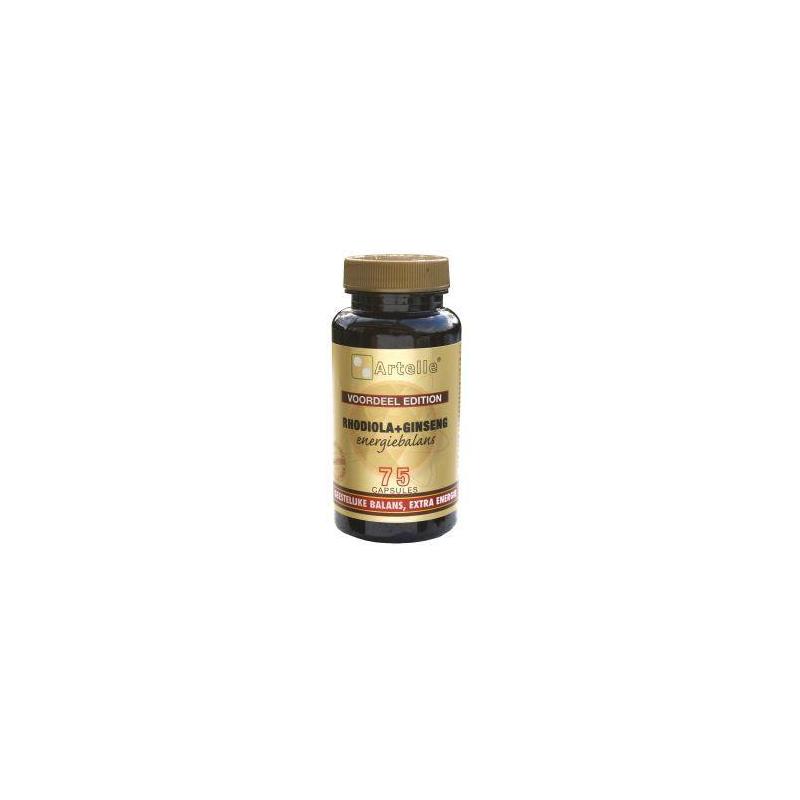 Rhodiola ginseng energiebalans