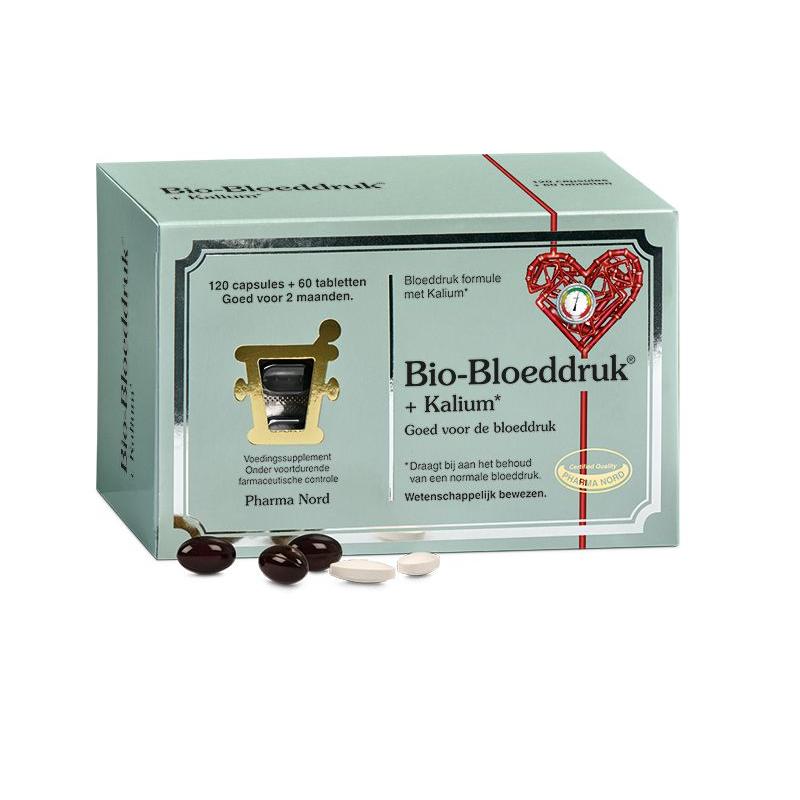 Bio bloeddruk & kalium 120 caps + 60 tabletten