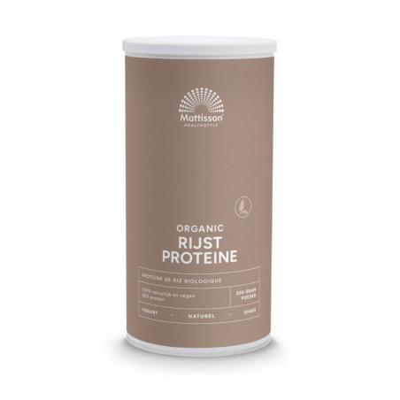 Rijst proteine naturel vegan 80% bio