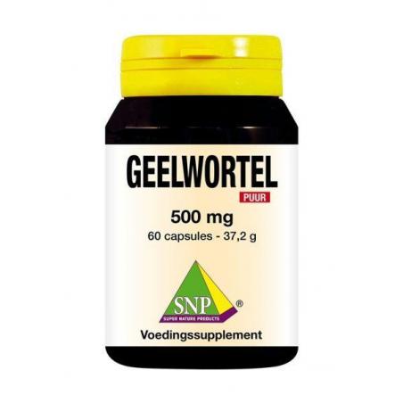 Geelwortel curcuma 500mg puur