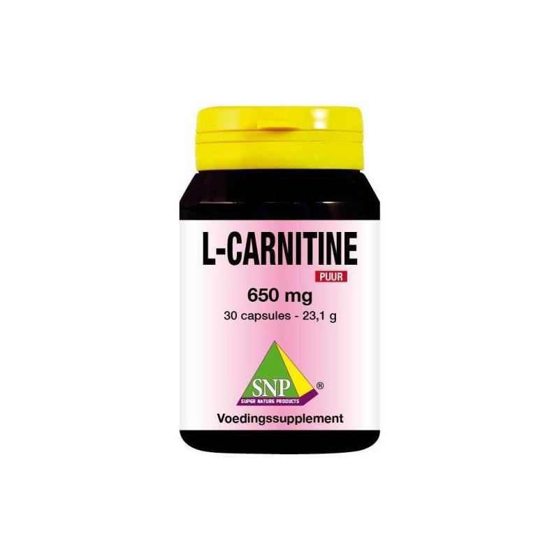 L-Carnitine 650mg puur
