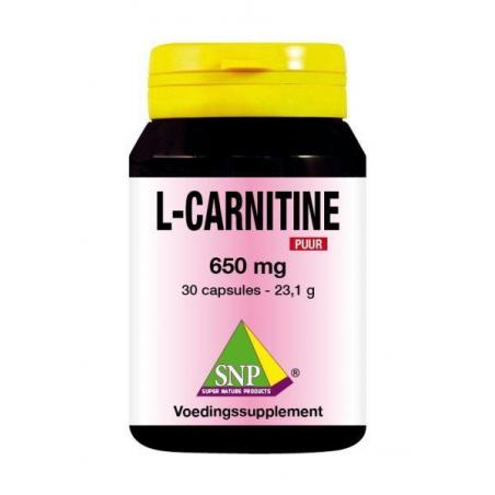 L-Carnitine 650mg puur