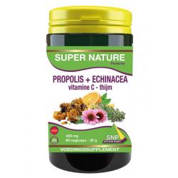 Propolis+echinacea - thijm- vitamine C 400mg puur