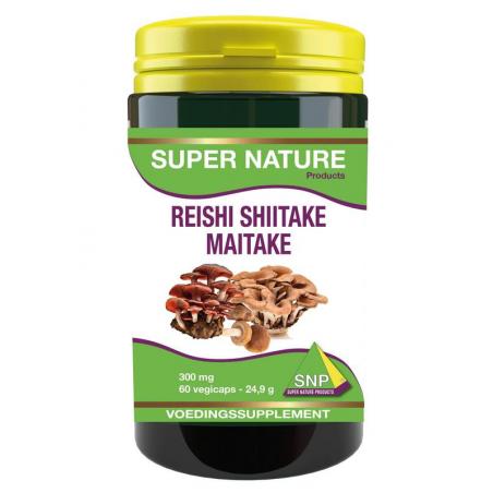 Reishi shiitake maitake 300 mg