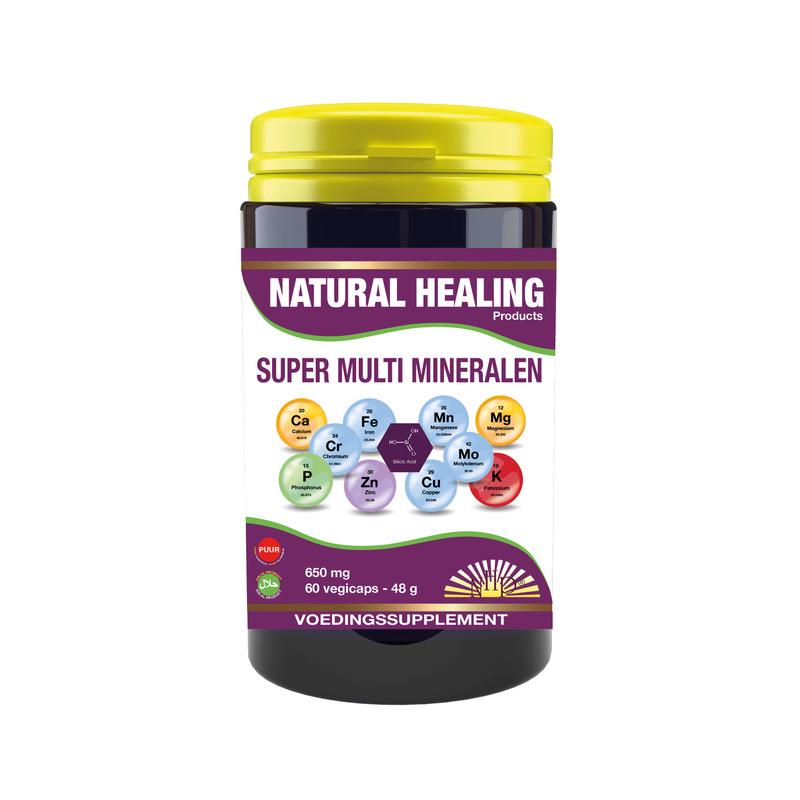 Super multi mineralen 650mg puur