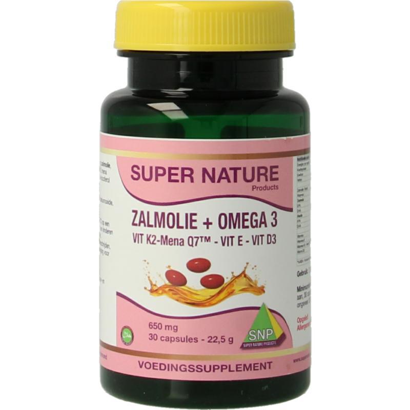 Zalmolie & vit. K2 mena Q7 & vit. D3 & vit. E