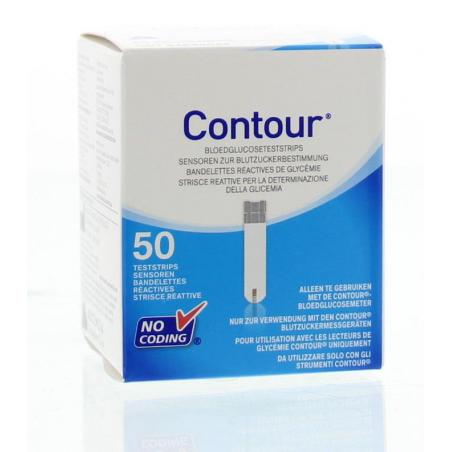 Contour teststrip