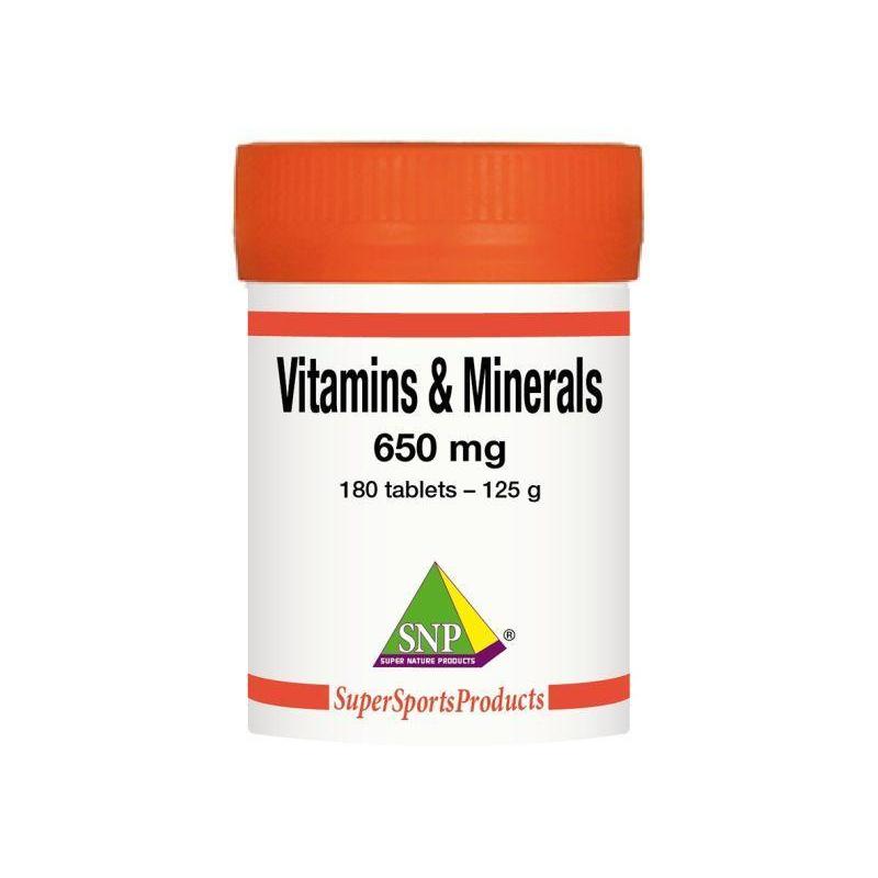 Vitamins minerals complex