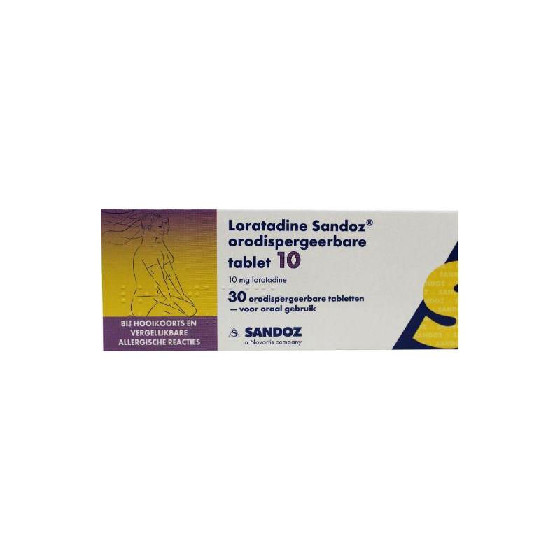 Loratadine 10mg orotaat