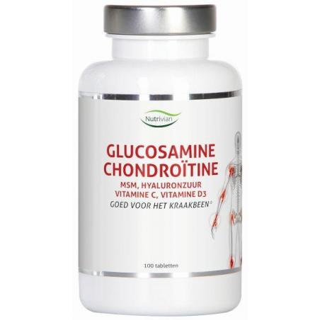 Glucosamine chondoitine MSM hyaluron vit D3/C