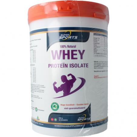 Whey proteine isolate 100% natural